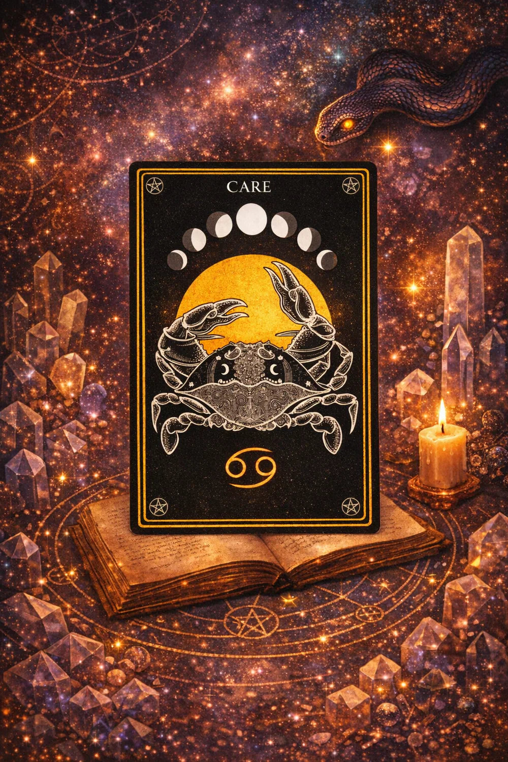 Oracle Pull: Cancer's Lunar Wisdom on Emotional Care