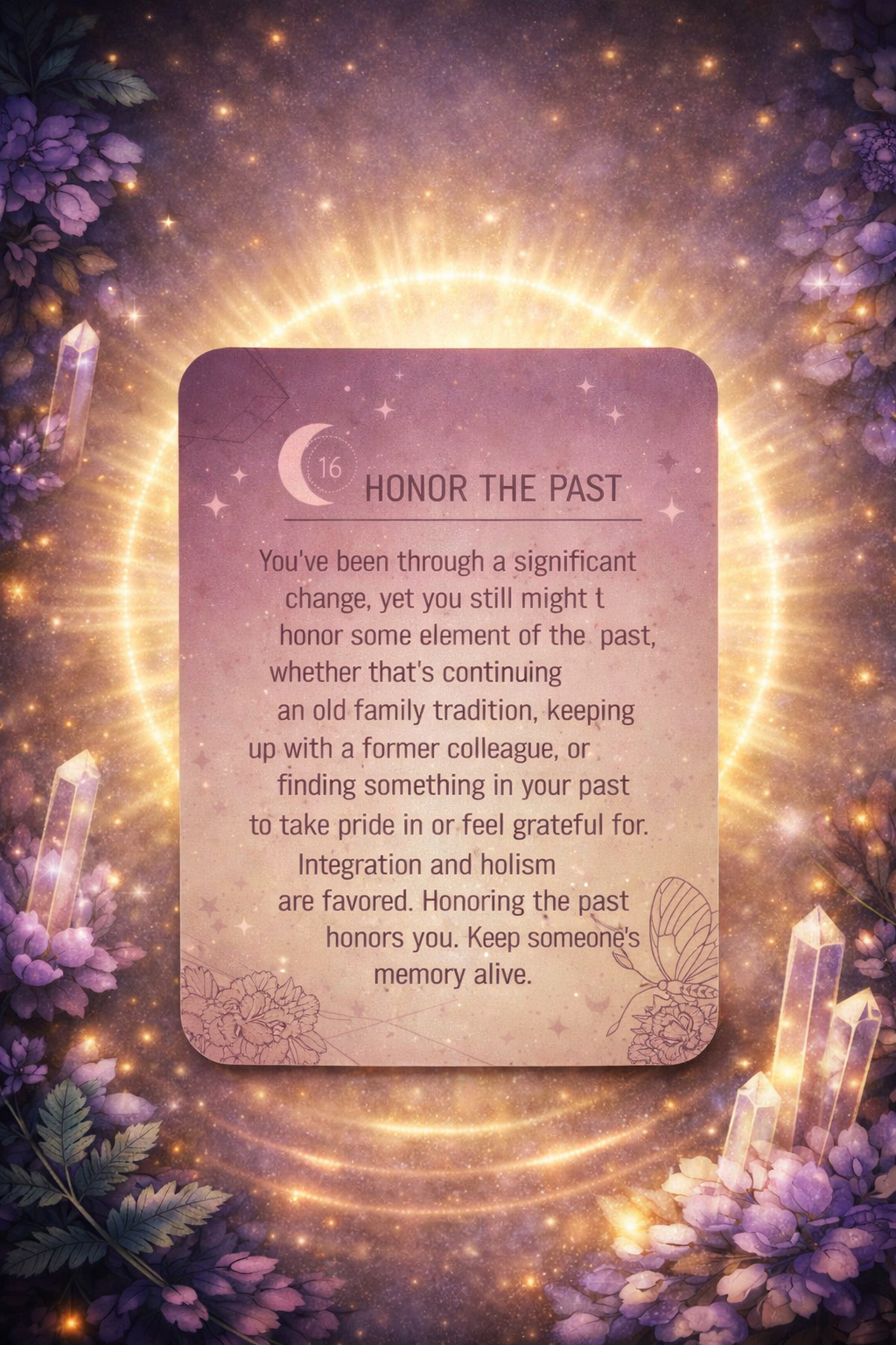 Honor the Past: Integration and Sacred Foundation