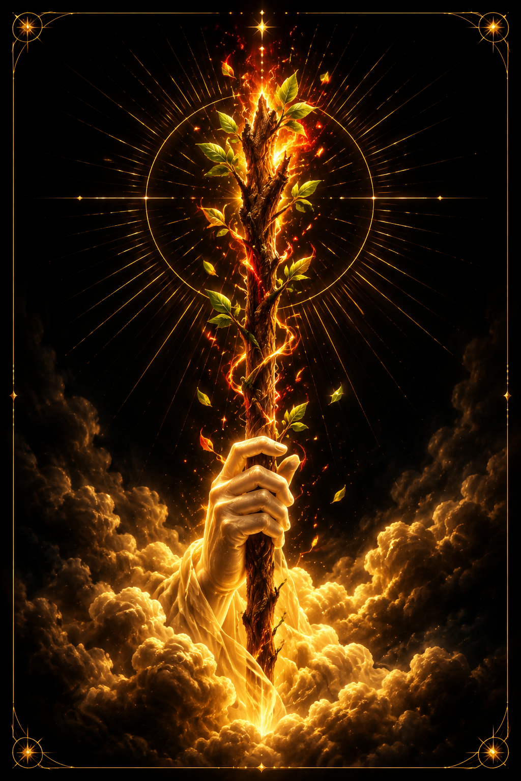 The Ace of Wands: Creative Fire, Bold Beginnings, and the Courage to Begin