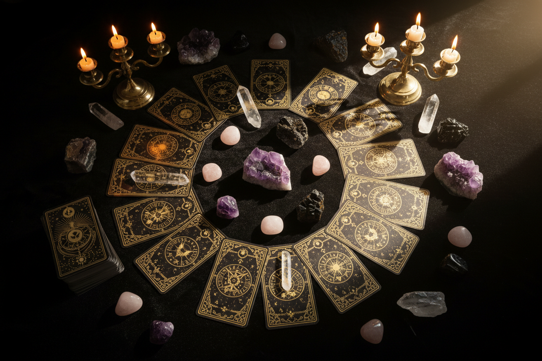 Tarot and Crystals: How to Combine Both for Deeper Readings