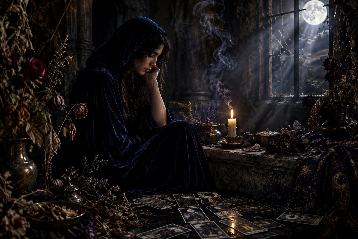 Tarot for Grief: Sitting With Loss and Finding the Path Through