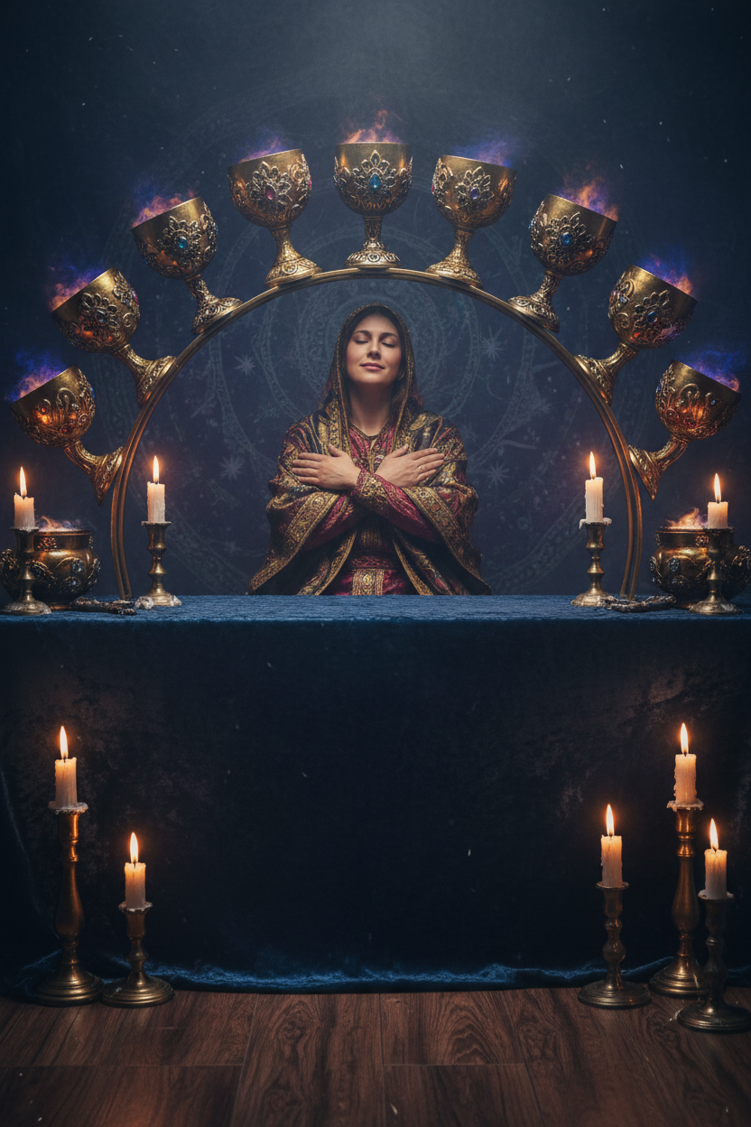 The Nine of Cups: The Wish Card and What It Really Means
