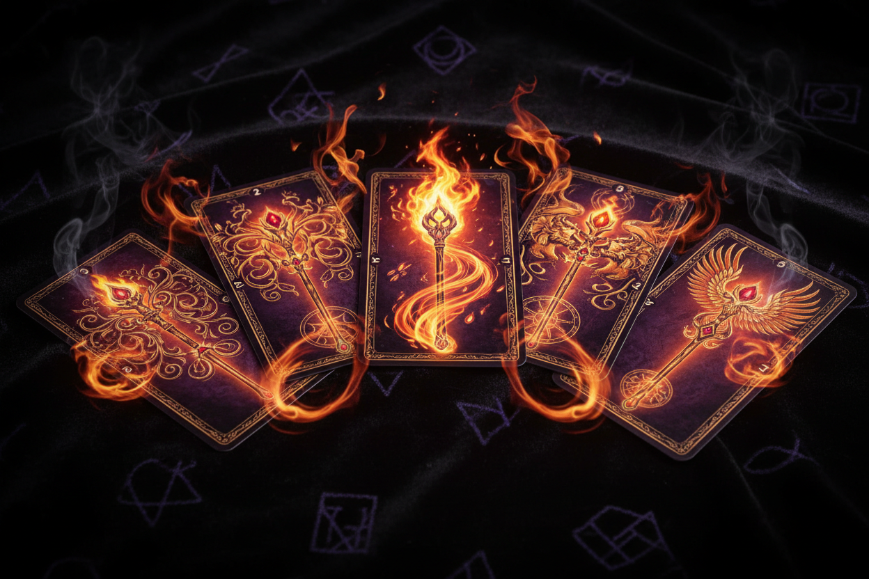 The Suit of Wands: Passion, Purpose, and Creative Fire
