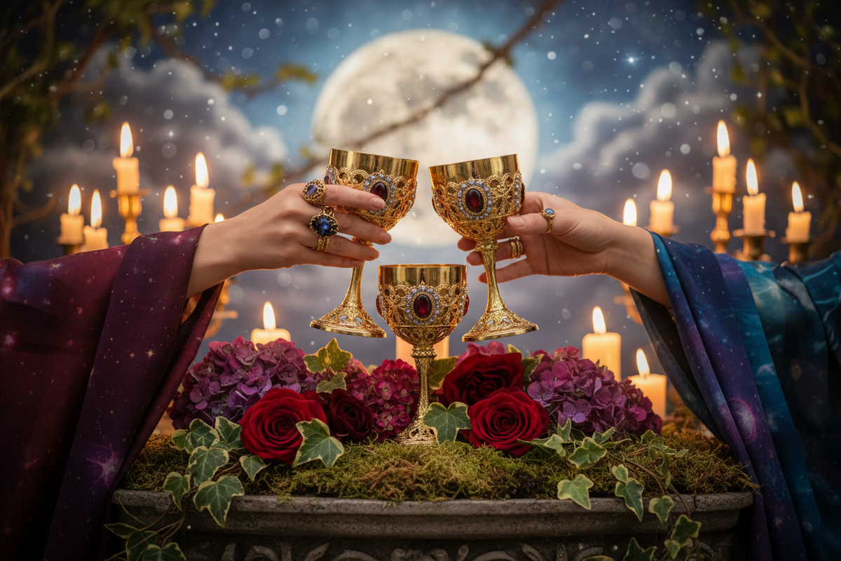 The Three of Cups: Friendship, Celebration, and the Power of Community