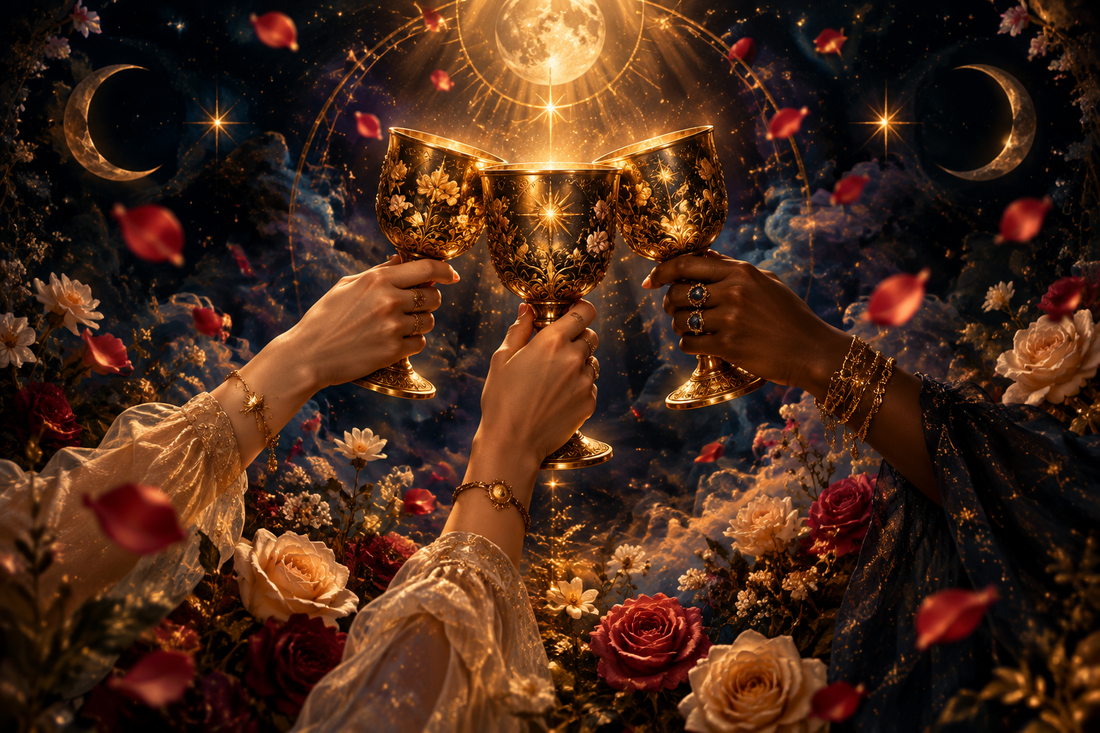 The Three of Cups: Celebration, Community, and the Joy of Belonging