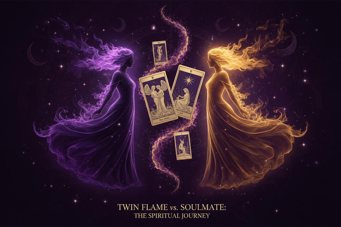 Twin Flame vs. Soulmate: What Tarot Actually Reveals About Your Connection