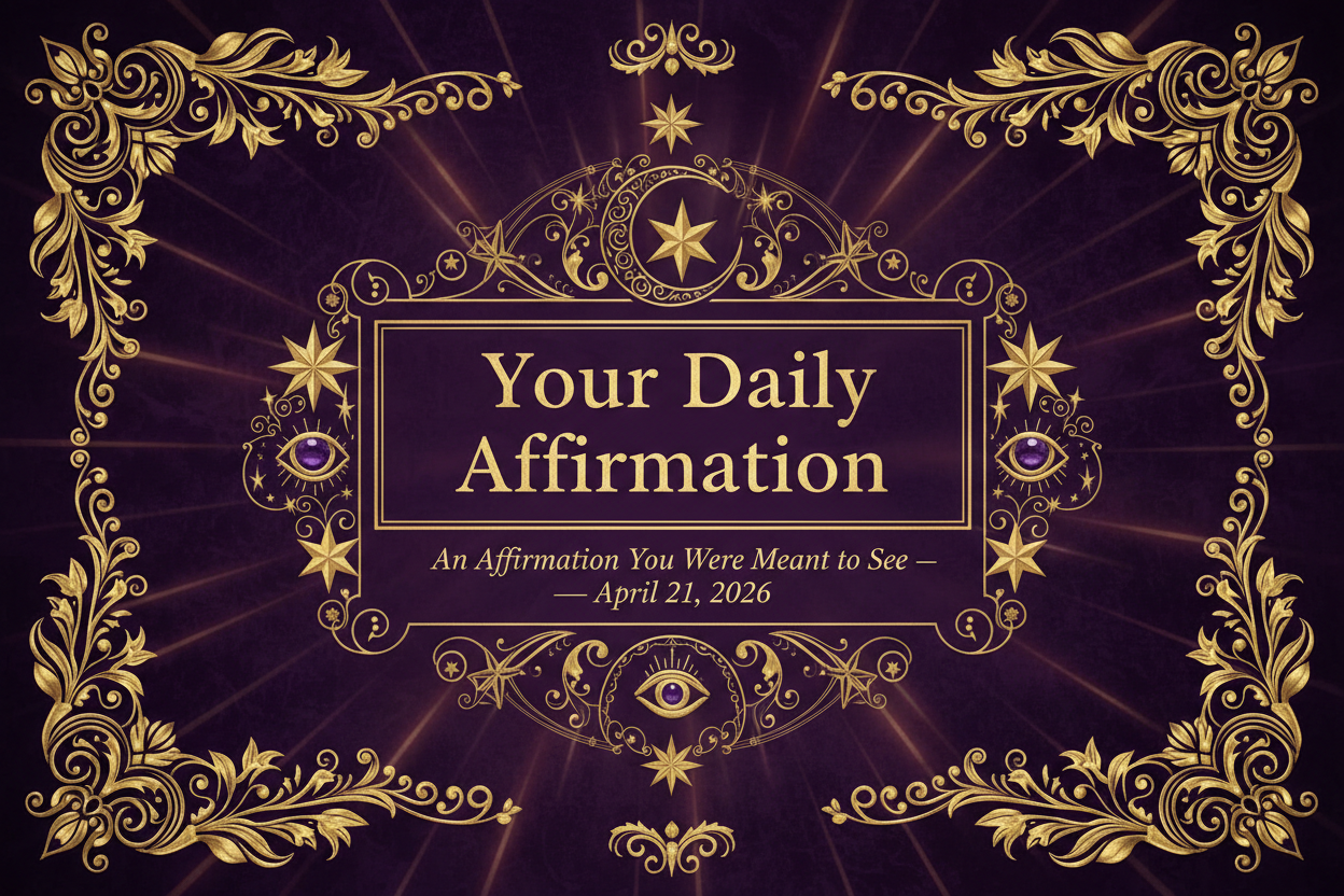 Your Daily Affirmation: A Message Meant for You