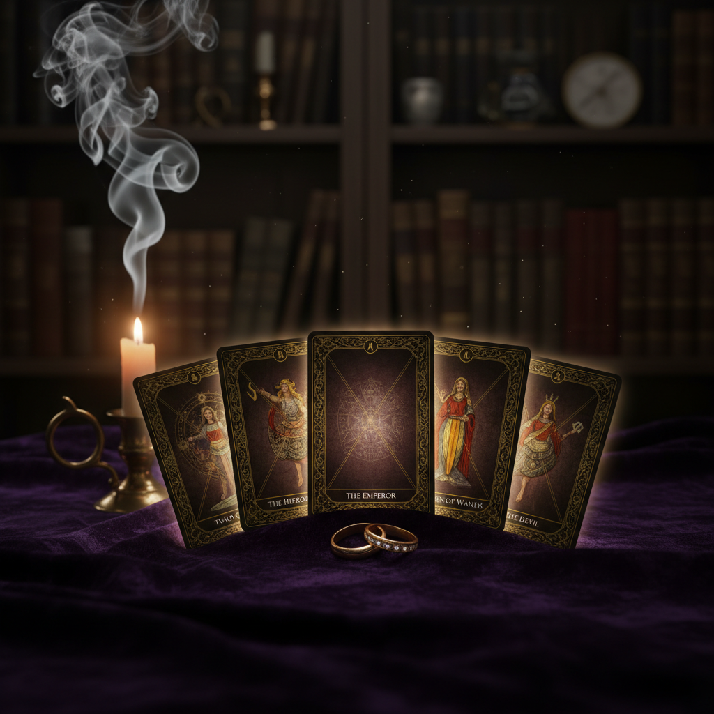 The Living Together Reading tarot spread