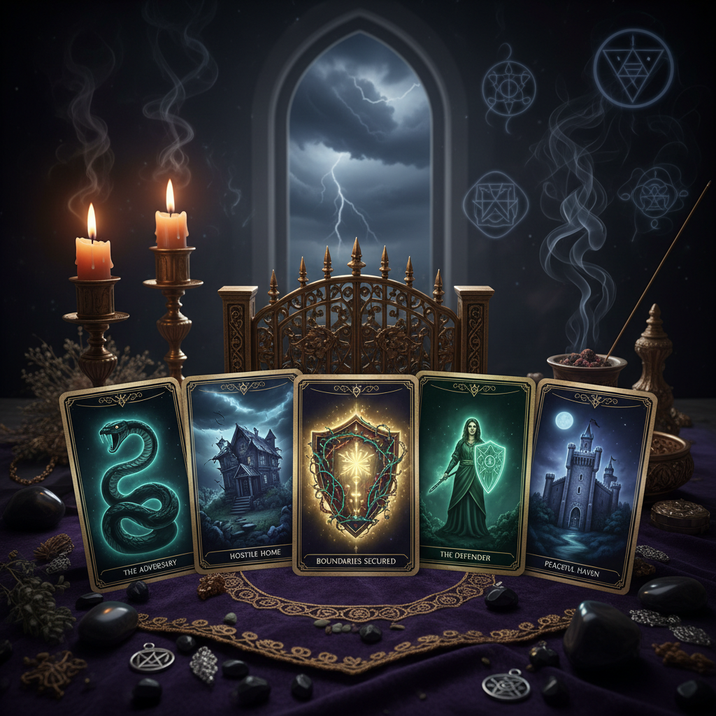 The Hold Your Ground Reading tarot spread