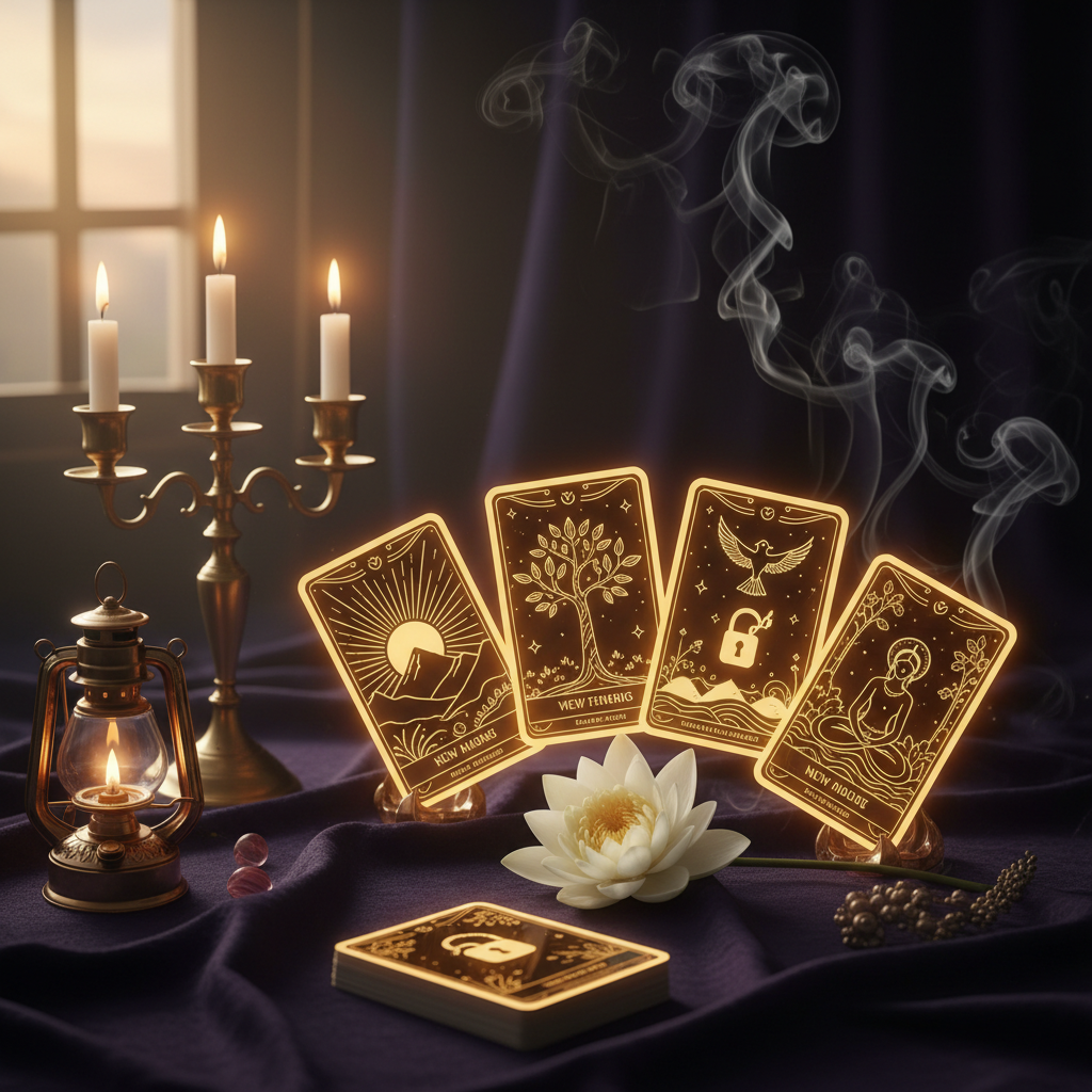 The New Beginnings Reading tarot spread