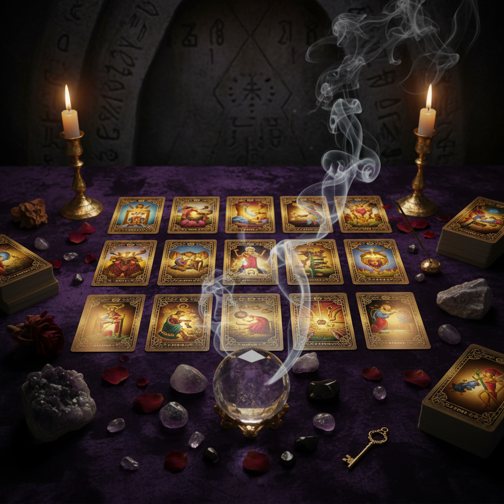 The Full Story Reading tarot spread