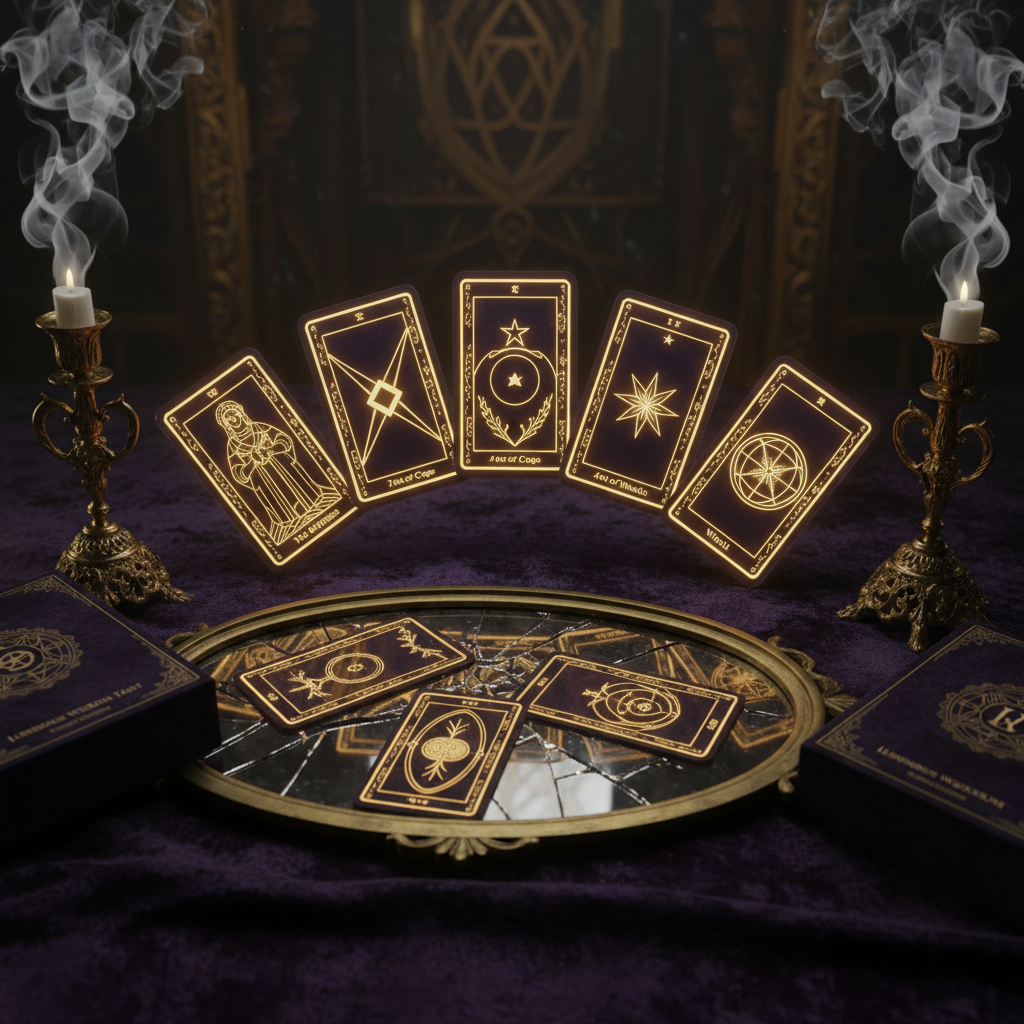 The Emotional Maturity Reading tarot spread