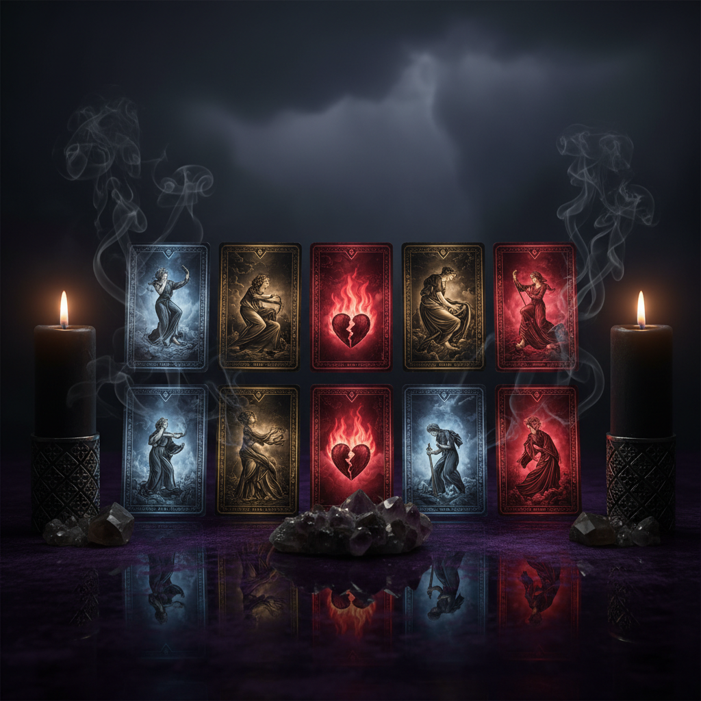 The Love Conflict Reading tarot spread