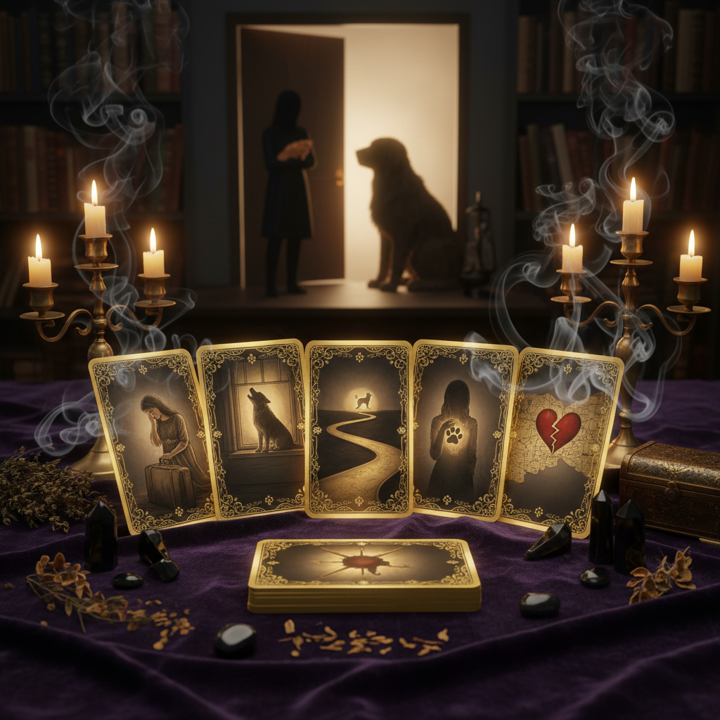 The Bittersweet Goodbye Reading tarot spread