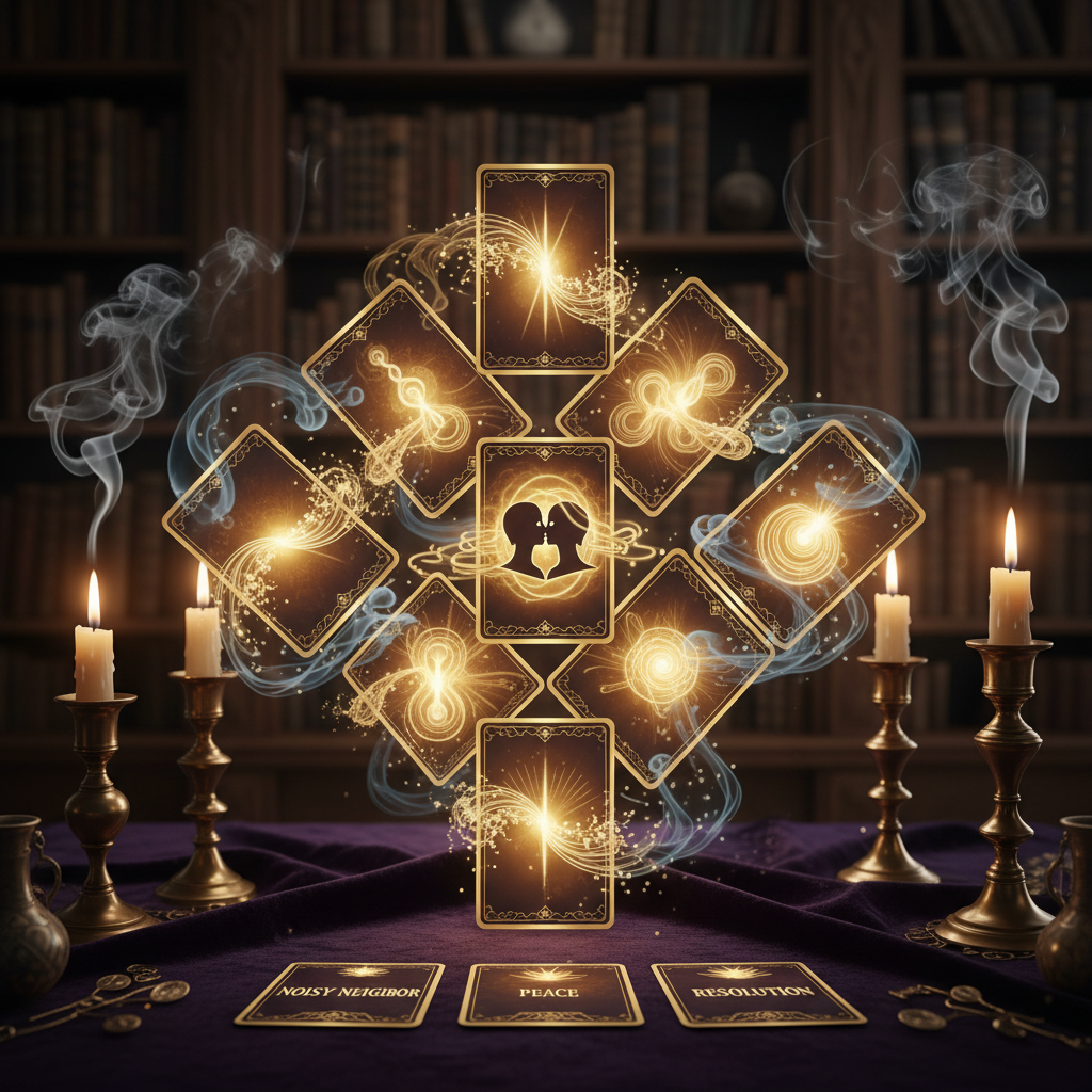 The Restore My Peace Reading tarot spread